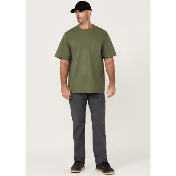 Hawx Work Gear Men's Men's' Origin Ripstop Straight Work Pants - HXSP24P70-GY 36W x 36L