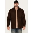 thumbnail image 1 of Hawx Work Gear Men's Oakdale Sherpa Lined Waxed Shirt Jacket Brown Medium  US, 1 of 4