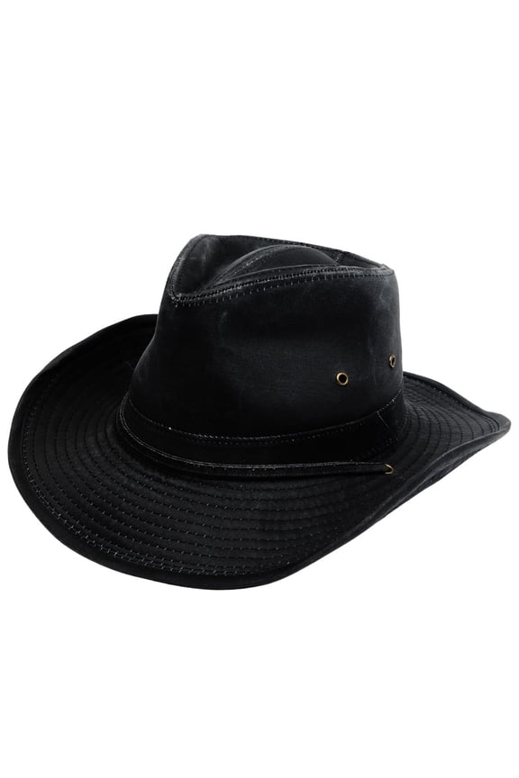 Men's Outback Weathered Cotton Sun Work Hat - HXMC127 X-