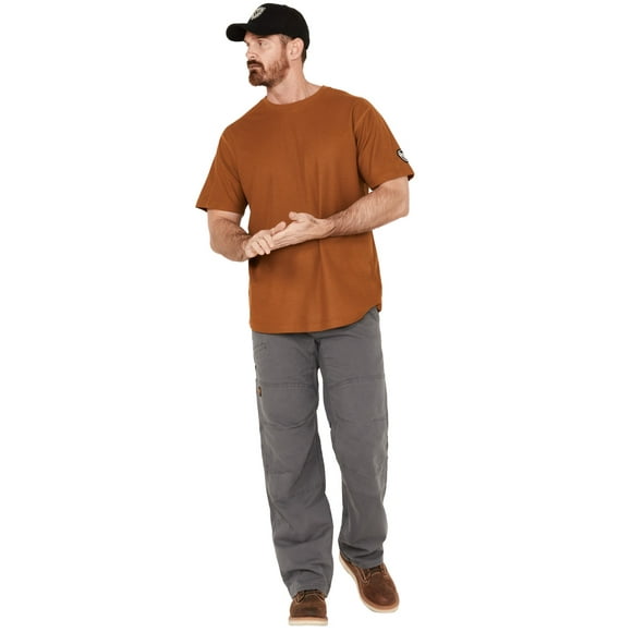 Hawx Men's Santiago Double Front Logger Work Pants - HXFA21P1-CHR 33W x 32L