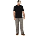 thumbnail image 1 of Hawx Work Gear Men's Steel Stretch Canvas Work Pants - HF19PA1-STL 34W x 34L, 1 of 5