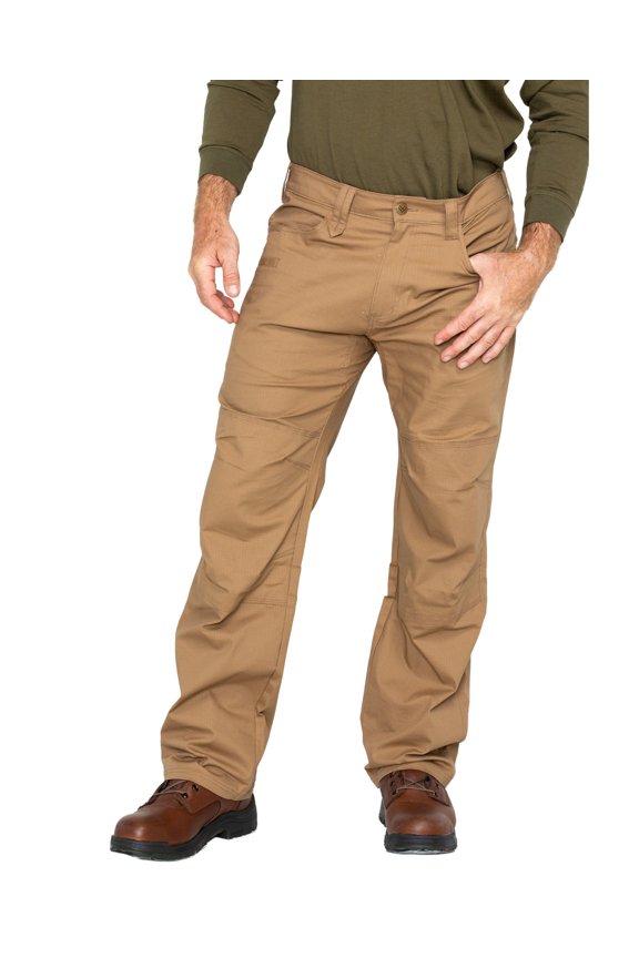 Work Gear Men's Stretch Ripstop Utility Work Pants - HF18PA3-CHR 33W x 30L