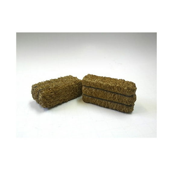 Hay Bale Accessory 2 Piece Set for 1/24 Scale Models by American Diorama