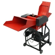 Hay Cutter Straw Pulverizer Chaff Crusher Corn Shredder for Animal Feed Process 4-blade 400-800KG/H 220V