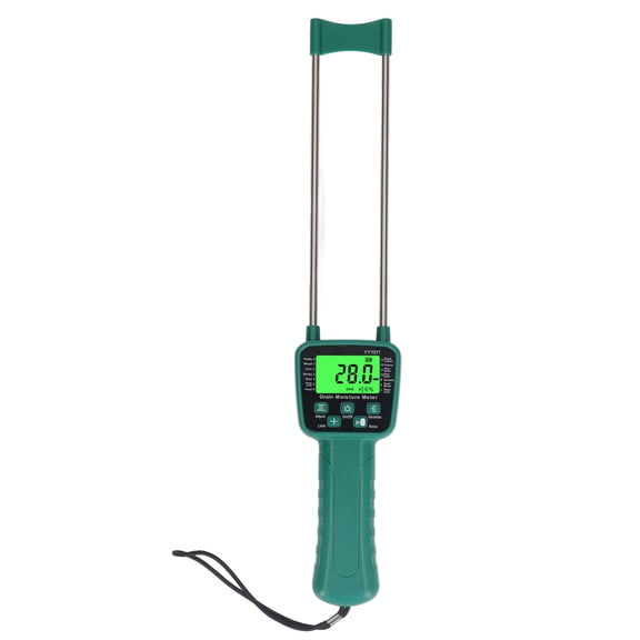 Hay Moisture Meter Wheat Soybean Grain Tester LCD Display with Voice Broadcast