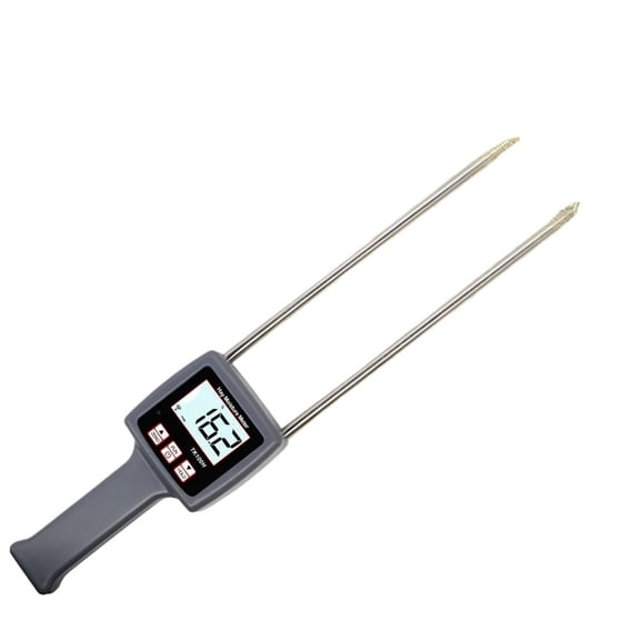 Hay Moisture Meter With Backlight For Alfalfa Forage Grass Leymus Chinensis Orchard Moisture Measuring Tool