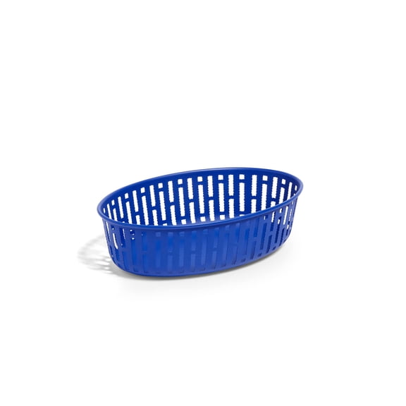 Hay Panier Oval Bread Basket, 25cm, Blue