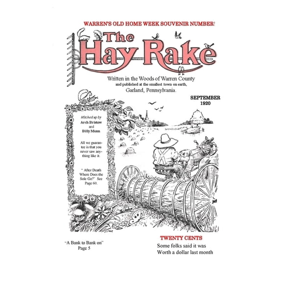 Hay Rake Sept 1920 V1 N3 (Paperback)