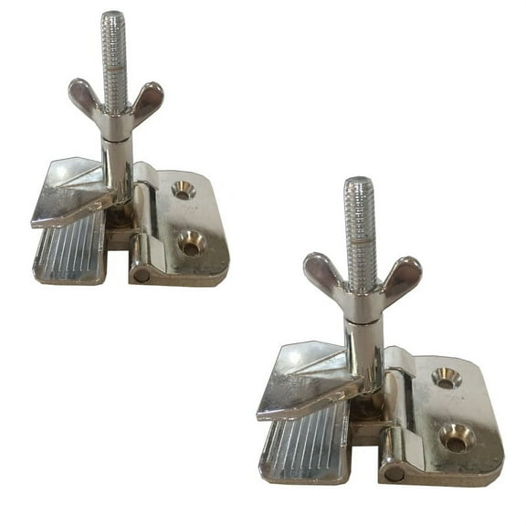 HayWHNKN 2PCs Screen Frame Butterfly Hinge Clamp DIY Tool Silk Screen Printing Galvanized Alloy with Screw