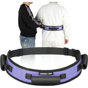 HayaYoffi Gait Belt with Handles for Seniors, Transfer Gait Belts for Lifting Elderly, Physical Therapy Sit to Stand Patient Lift Aid Assist (Purple)