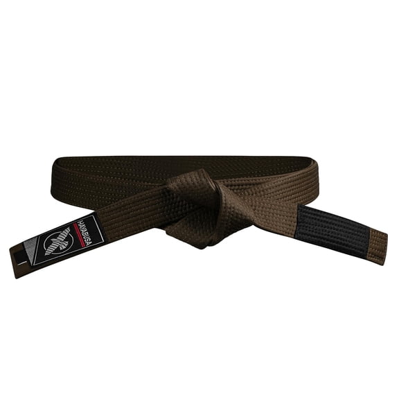 Hayabusa Adult 2.0 BJJ Belt IBJJF Compliant, Reinforced Double Stitching - Brown, A2