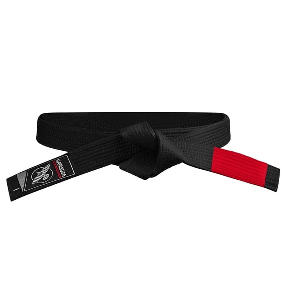 Hayabusa Adult 2.0 BJJ Belt IBJJF Compliant, Reinforced Double Stitching - Black, A4
