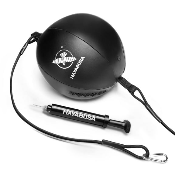 Hayabusa Double Ended Bag Classic Sphere - Black, 12 Inches