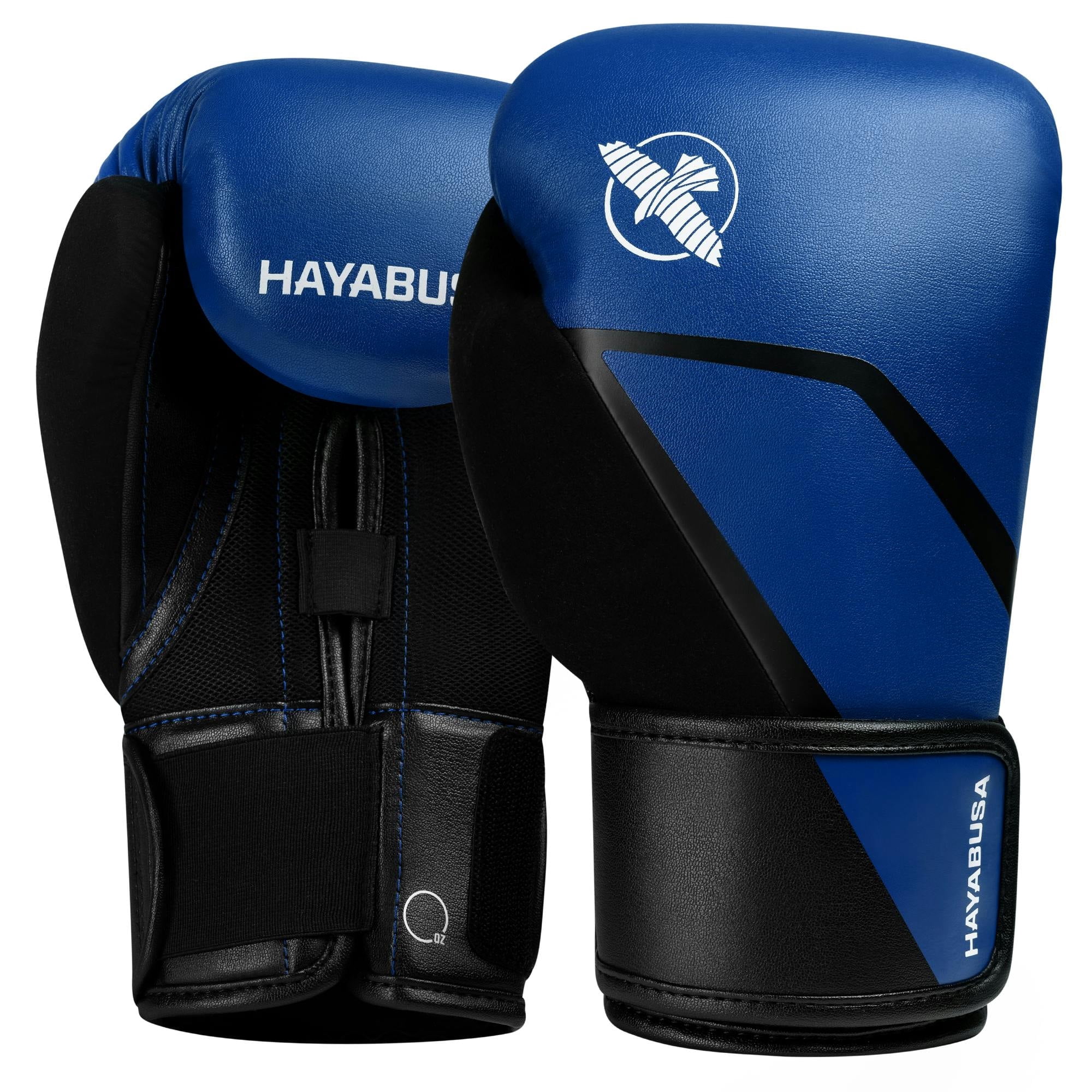 Hayabusa E1 Boxing Gloves for Men and Women - Blue/Black, 12oz