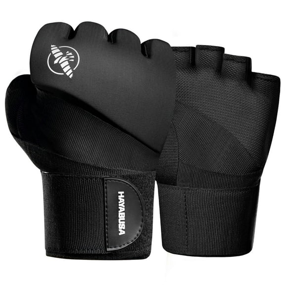 Hayabusa Elite Quick Wraps - Black, Large