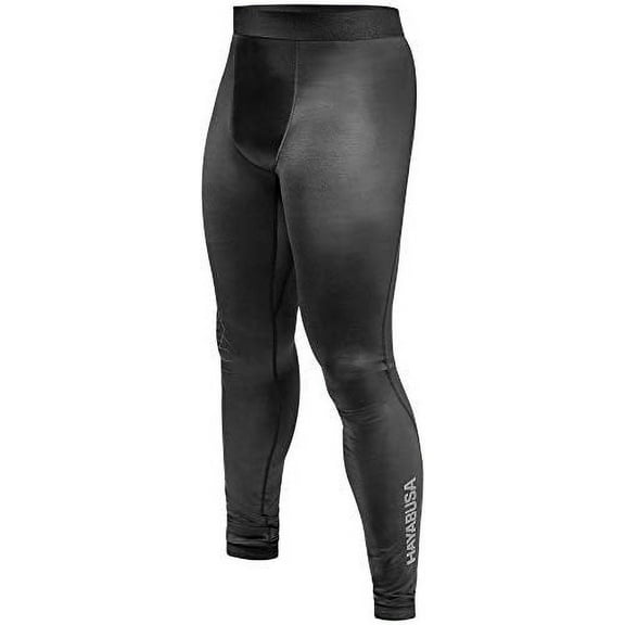 Hayabusa Geo Jiu Jitsu Compression Spats - Grey, Large