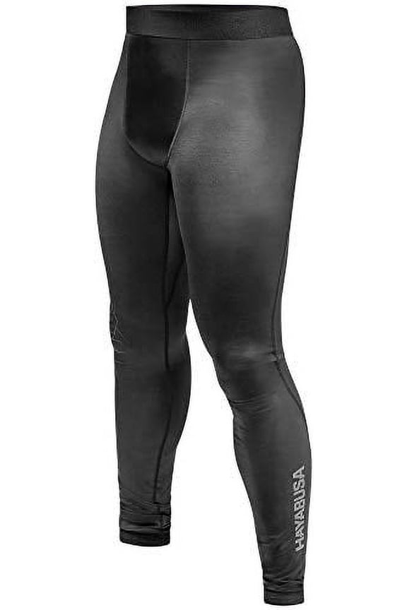Geo Jiu Jitsu Compression Spats - Grey, Large