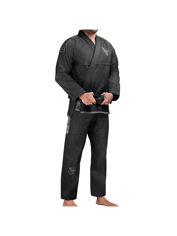 Lightweight Jiu Jitsu Gi - Black, A3