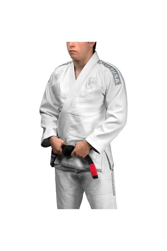 Lightweight Jiu Jitsu Gi - White, A4