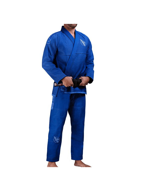 Lightweight Pearl Weave Jiu Jitsu Gi, Blue A2