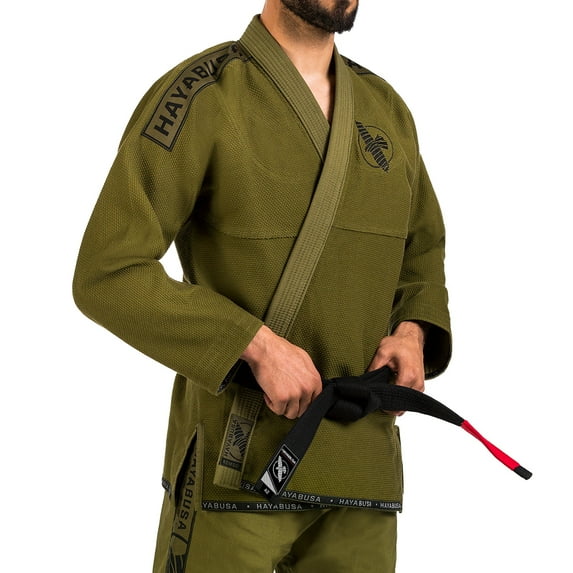 Hayabusa Lightweight Pearl Weave Jiu Jitsu Gi, Green A3