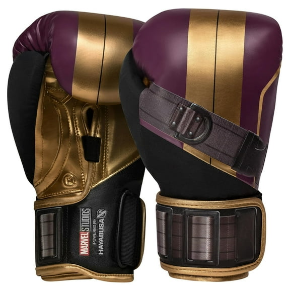 Hayabusa Marvel Hero Elite Boxing Gloves for Men and Women - Batroc, 12oz