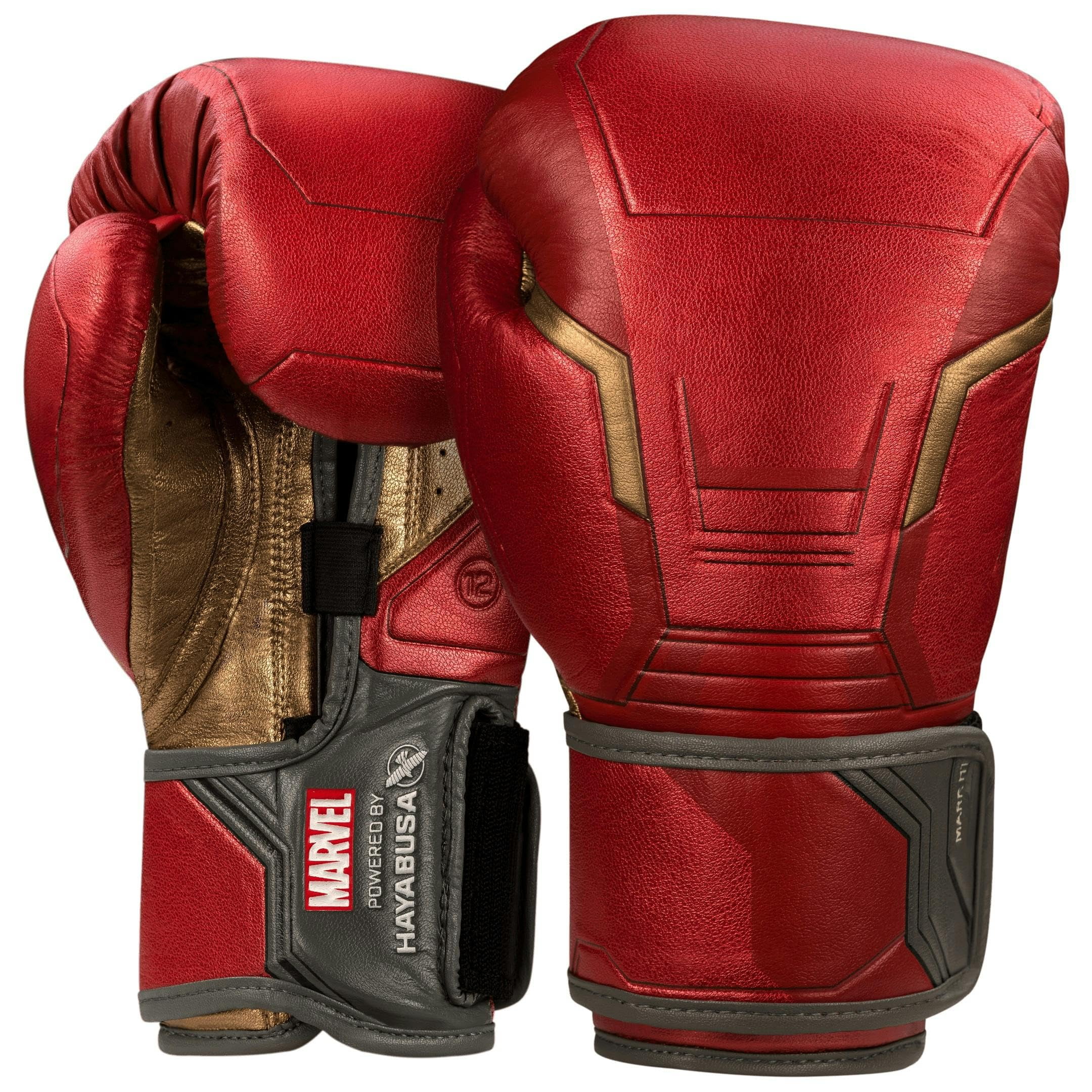 Hayabusa Marvel Hero Elite Boxing Gloves for Men and Women - Iron