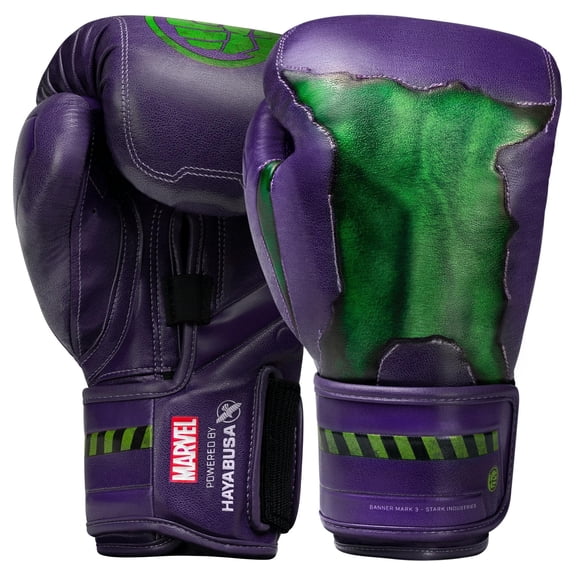 Hayabusa Marvel Hero Elite Youth Boxing Gloves Officialy Licenced - Hulk, 10oz