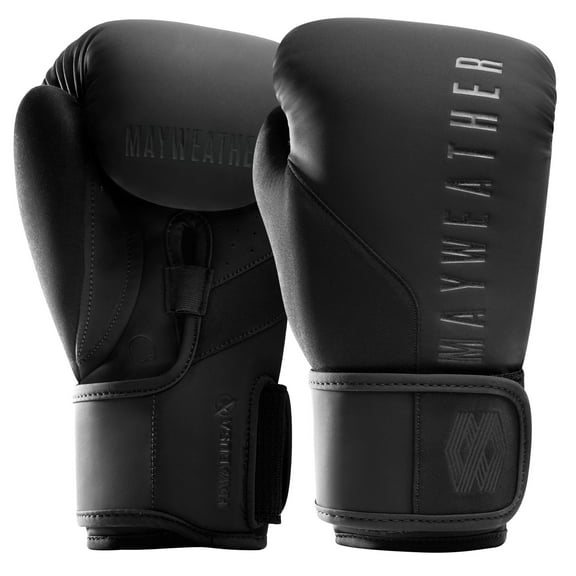 Hayabusa Mayweather Champ Boxing Gloves For Men and Women - Black, 12oz