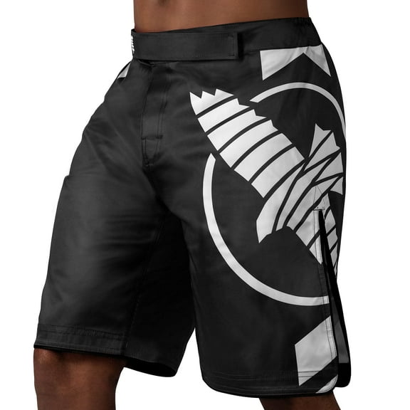 Hayabusa Men's Icon Fight Shorts - Black, Medium