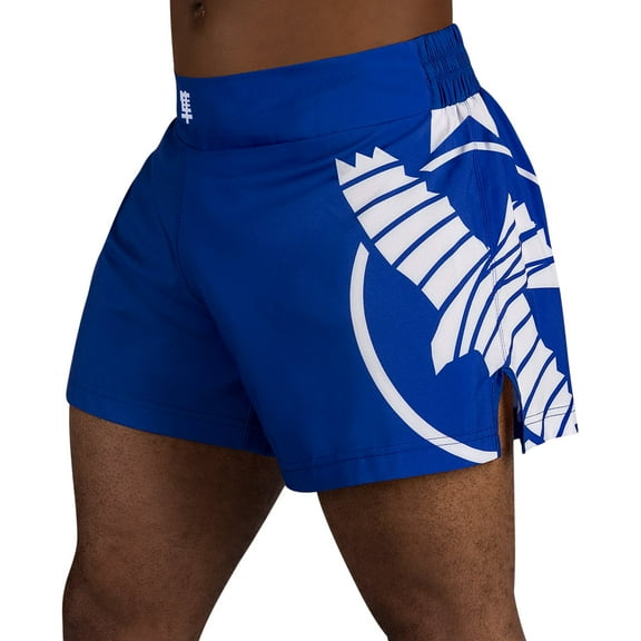 Hayabusa Men's Icon Kickboxing Shorts - Blue, XX-Large