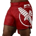 thumbnail image 1 of Hayabusa Men's Icon Mid-Thigh Fight Shorts - Red, Large, 1 of 5