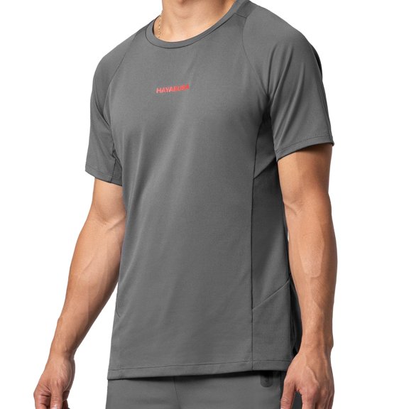 Hayabusa Men's Lightweight Training T-Shirt - Dark Grey, Small