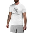 thumbnail image 1 of Hayabusa Men's VIP T-Shirt - Logo Graphic, Cotton Blend, Athletic Cut - White, Small, 1 of 6