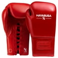 thumbnail image 1 of Hayabusa Pro Horsehair Fight Boxing Gloves for Men & Women - layered Horsehair and Foam Knuckle Padding, Top-Grain Cowhide Leather, Lace-Up Closure, Ergonomic Design, for Amateurs & Pros - Red, 8oz, 1 of 6