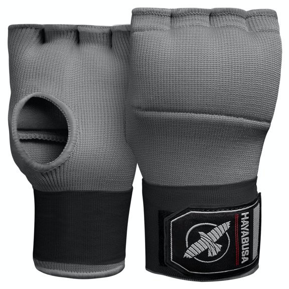 Hayabusa Quick Gel Boxing Hand Wrap Gloves - Grey, X-Large
