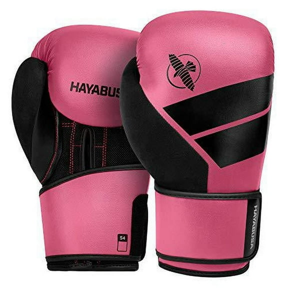 Hayabusa S4 Boxing Gloves for Men and Women - Pink, 10 oz