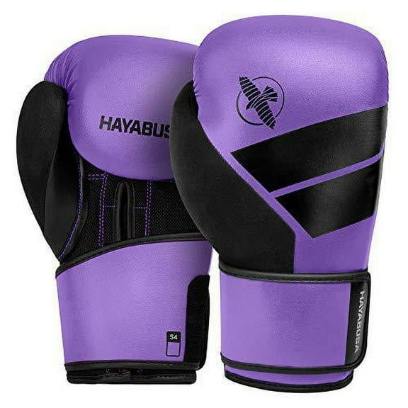 Hayabusa S4 Boxing Gloves for Men and Women - Purple, 10 oz