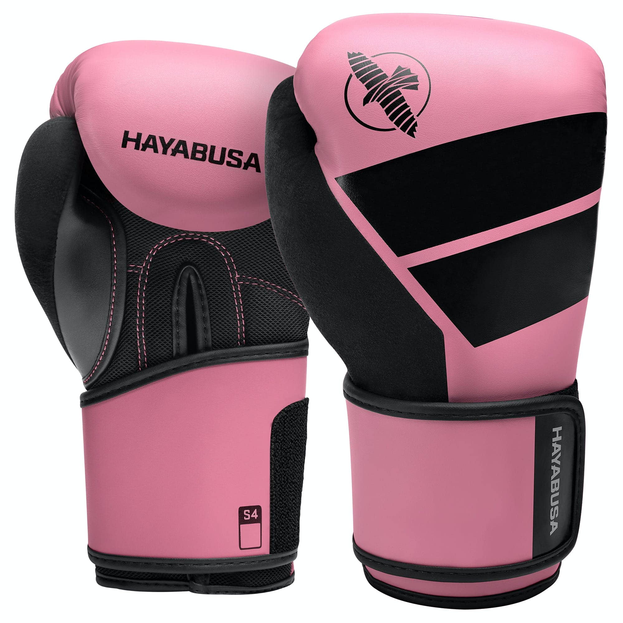 Hayabusa S4 Kids Boxing Gloves for Boys and Girls - Pink, 6 oz