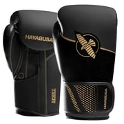 Hayabusa Sport Boxing Gloves, Black/Gold, 12oz