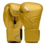 Hayabusa T3 Kanpeki Leather Boxing Gloves Men and Women for Training Sparring Heavy Bag and Mitt Work - Tiger Yellow, 16oz