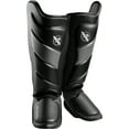 thumbnail image 1 of Hayabusa T3 Striking Hook and Loop Vylar MMA Shin Guards - Small - Black/Gray, 1 of 6