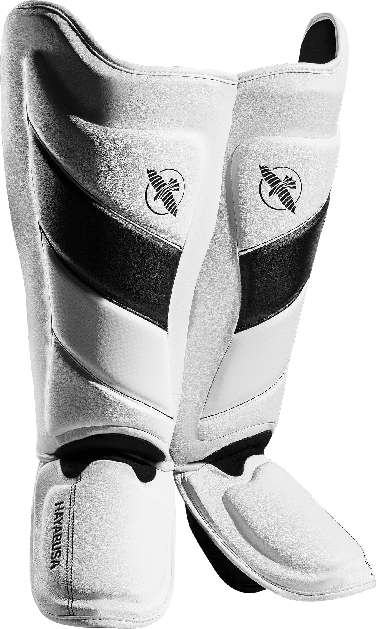 Hayabusa T3 ストライキングシンガード (Shinguards) Hayabusa T3 Striking Shinguards, White/Black Medium - Walmart.com