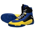 thumbnail image 1 of Hayabusa Talon Boxing Shoes for Men and Women Lace Up Lightweight Mid High Top - Blue/Yellow, 10, 1 of 6