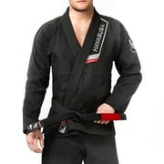 Hayabusa Ultra-Lightweight Pearlweave Jiu Jitsu Gi - Black, A4