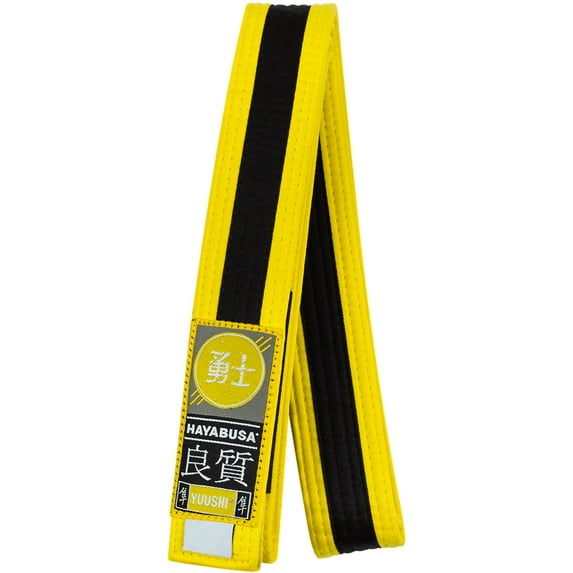 Hayabusa Youth Jiu-Jitsu Belt - 1 - Yellow/Black