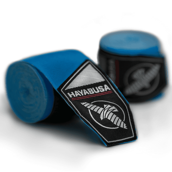 Hayabusa v4 Perfect Stretch Boxing Hand Wraps 180" Blue 180
