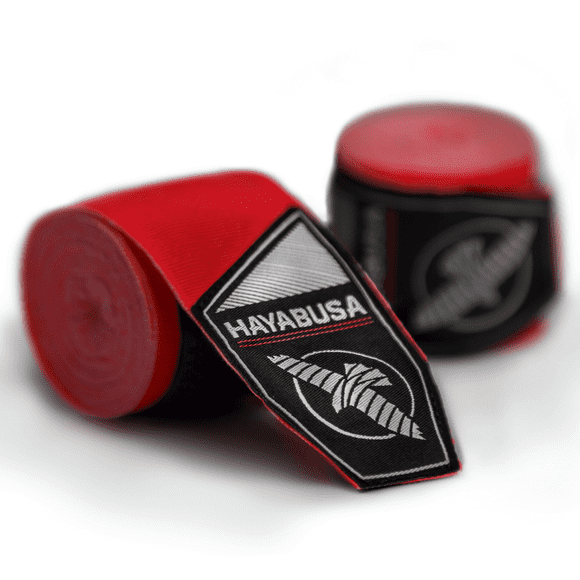 Hayabusa v4 Perfect Stretch Boxing Hand Wraps 180" Red 180