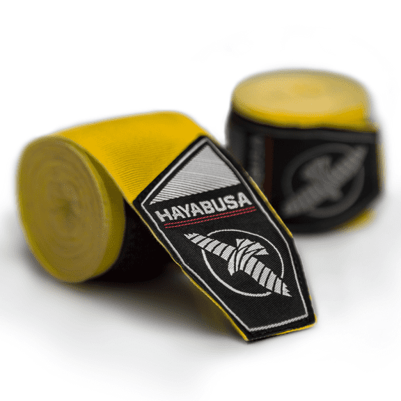 Hayabusa v4 Perfect Stretch Boxing Hand Wraps 180" Yellow 180