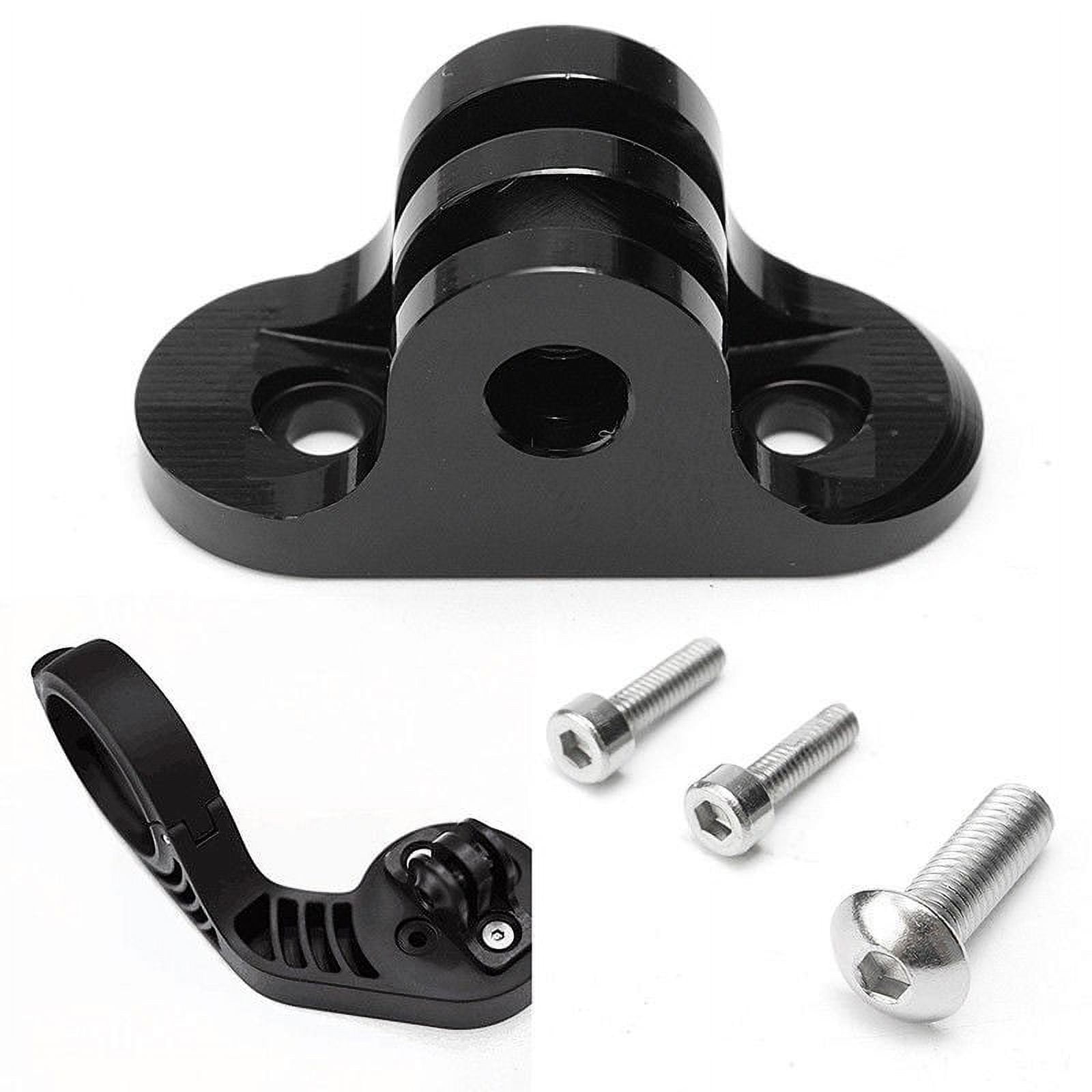 Hayafir Camera Adaptor Set For GoPro/Garmin Edge 520 1000 Bike Handlebar Mount Black